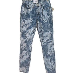 NWT Current/Elliott Stiletto Wily‎ Tree Print Jeans  Sz 23